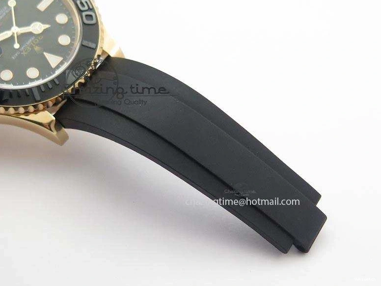 Strap Bezel Extra Strap) 116655 Black Rubber Edition (Free A2836 On 1:1 Noob Ceramic Best Black Yacht-Master 0323